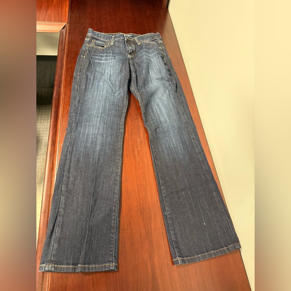 Lucky Brand Dark Blue Straight Leg Jeans